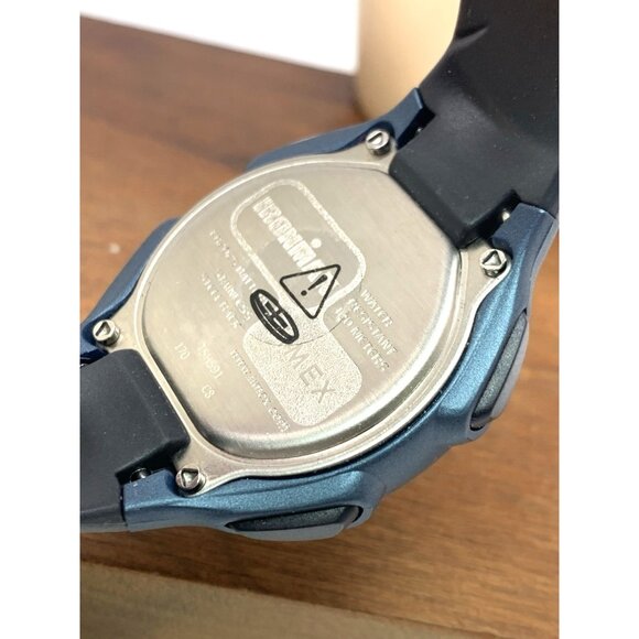 Timex Men's Watch T5H591 Ironman Quartz Digital Indiglo Black Rubber Band 38mm - Picture 7 of 15